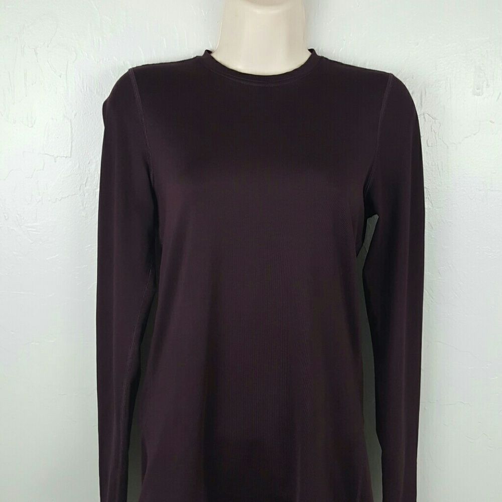 Patagonia women top long sleeve polyester blend